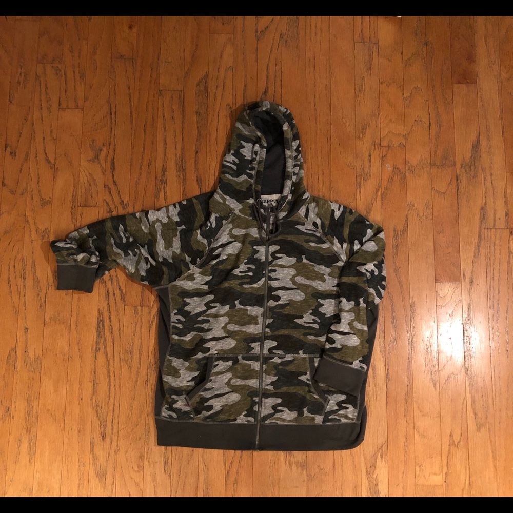 Camouflage Hunting Zip Hoodie Super-soft XXL